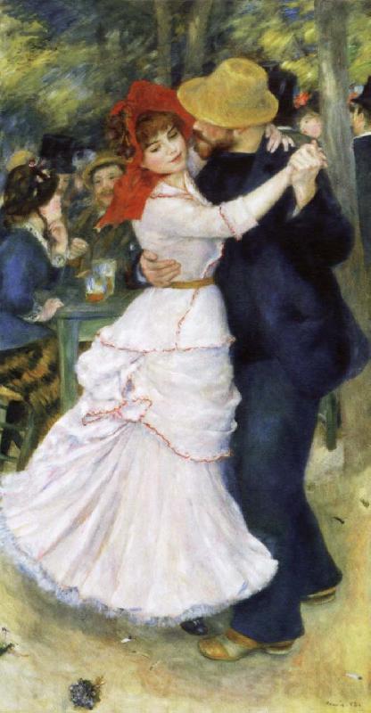 Pierre-Auguste Renoir Dance at Bougival